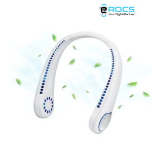 Alternative view of Rechargeable Portable USB Mini Neck Fan