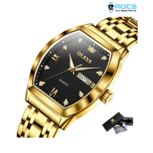 Alternative view of Men's Automatic Mechanical Luxury Diamond Business Watches Waterproof Luminous Stainless Steel Fashionable Wrist Watches