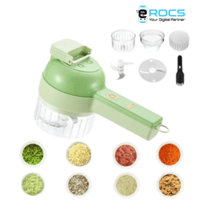 Rechargeable Mini Electric Vegetable Chopper (6 In 1 )