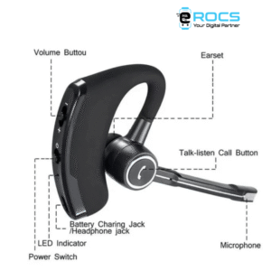 Alternative view of V8S Wireless Earphone Business Bluetooth Headset