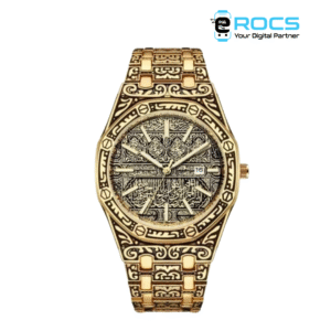 Valink Men Watch,Mecca Edition Vintage Carved Watch Luxury Islamic Wrist Watch