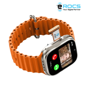 Alternative view of S8 Ultra Smartwatch 4G SIM Supported with double Straps