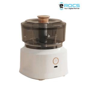 Alternative view of Electric Food Chopper, Electric Meat Chopper Powerful Motor Stainless Steel Blades for Kitchen