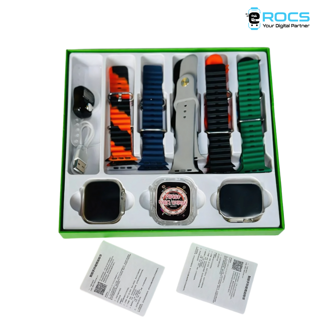 Y70 Ultra Smartwatch with 14 PCS belt