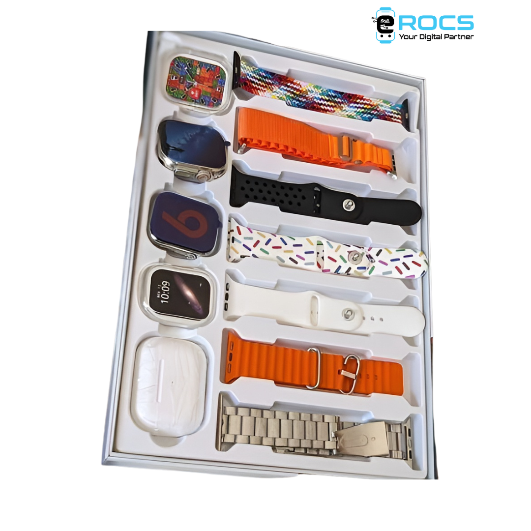 i60 Suit Extreme Dual Smart Watches 2nd Generation Earphone - Image 3