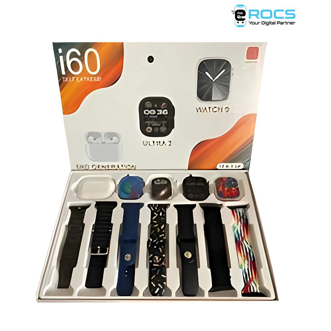 i60 Suit Extreme Dual Smart Watches 2nd Generation Earphone - Image 2