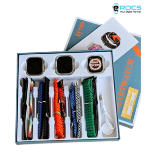 Y100 Smartwatch with 11 Straps & 2 Watch
