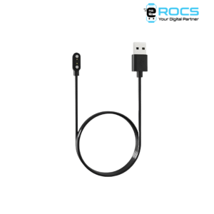 Alternative view of 1M USB 2Pin Smartwatch Charging Cable For Colmi Haylou RS4 Smartwatch