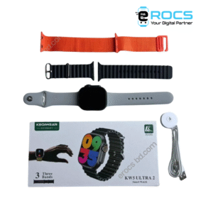 KW 5 Ultra 2 Smartwatch With 3 Different Stylish Belt