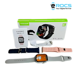 Keqiwear KW 2 Max Smartwatch With 3 belt