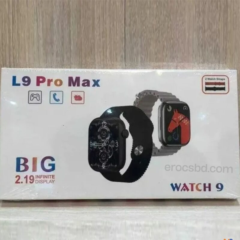 L9 Pro MAX Smartwatch AMOLED Screen - EROCS (BD.) LTD.
