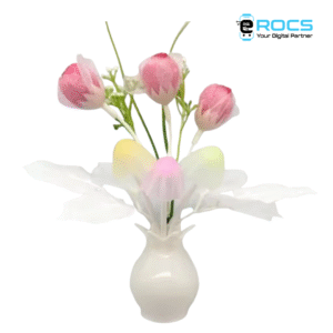 Dim Mashroom Light Green Flower - Multicolor