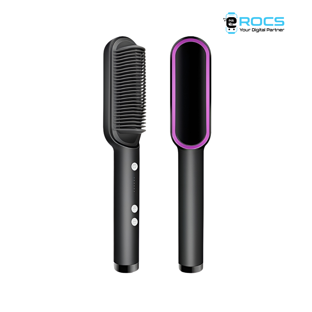 2 in 1 Professional Straightener and Curling Iron Comb Brush (3)