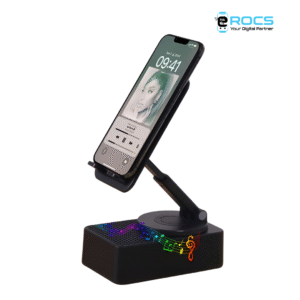 Alternative view of 3 in1 Portable Foldable Mobile Phone Holder with Bluetooth Speaker