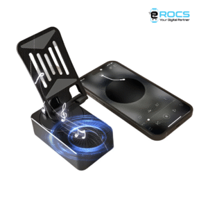 3 in1 Portable Foldable Mobile Phone Holder with Bluetooth Speaker (3)
