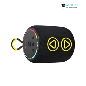 Alternative view of AWEI KA13 Mini Bluetooth Speaker with RGB Light – 8W, IPX6, TWS, Micro-SD Support