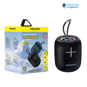 Awei Y526 Portable Wireless Bluetooth Speaker – Dual Horn, IPX6 Waterproof, 5-6 Hours Playtime