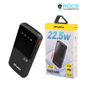 Awei P10K 10000mAh 22.5W Fast Charging Power Bank Price in Bangladesh | LED Digital Display