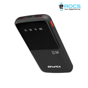Awei P10K 10000mAh 22.5W Fast Charging Power Bank Price in Bangladesh | LED Digital Display