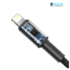 Alternative view of Baseus Type-C to Lightning Cable – 20W Fast Charging & 480Mbps Data Transfer, Braided Durable Design