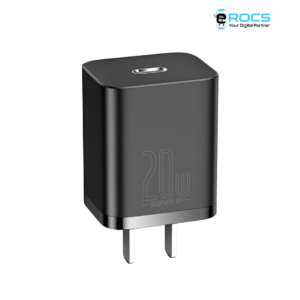 Baseus 20W Charger Body, Super Si Fast Charger – PD 3.0 Quick Charging for iPhone & iPad