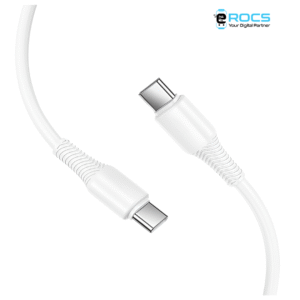 Alternative view of Hoco X120 60W Beneficio Type-C to Type-C 1M Cable – Fast Charging & Durable Design