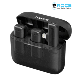 Ulanzi J12 Microphone for iphone with Charging Case | Lightning Compatible in Bangladesh