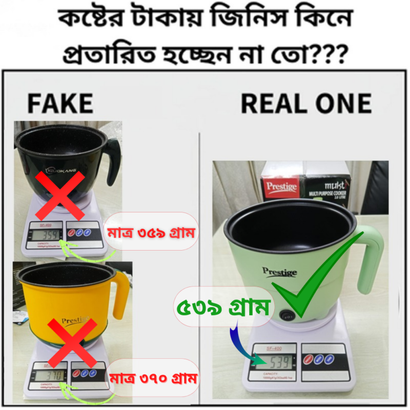 Real vs fake